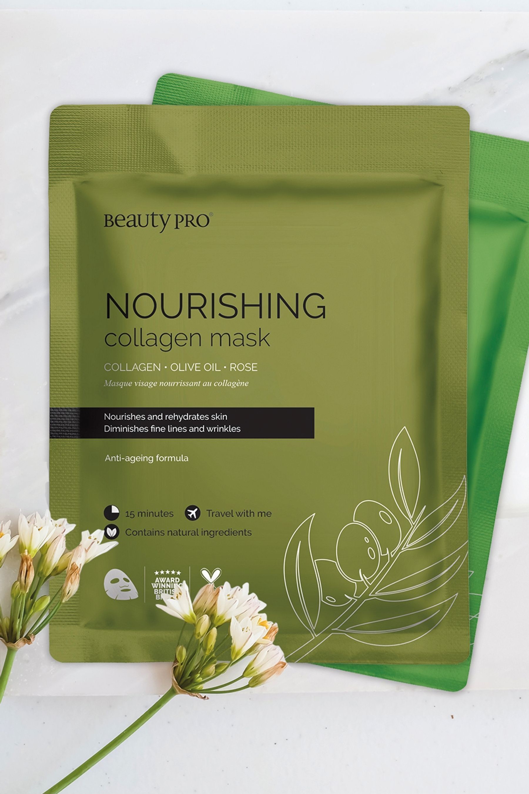 BeautyPro Nourishing Collagen Sheet Mask