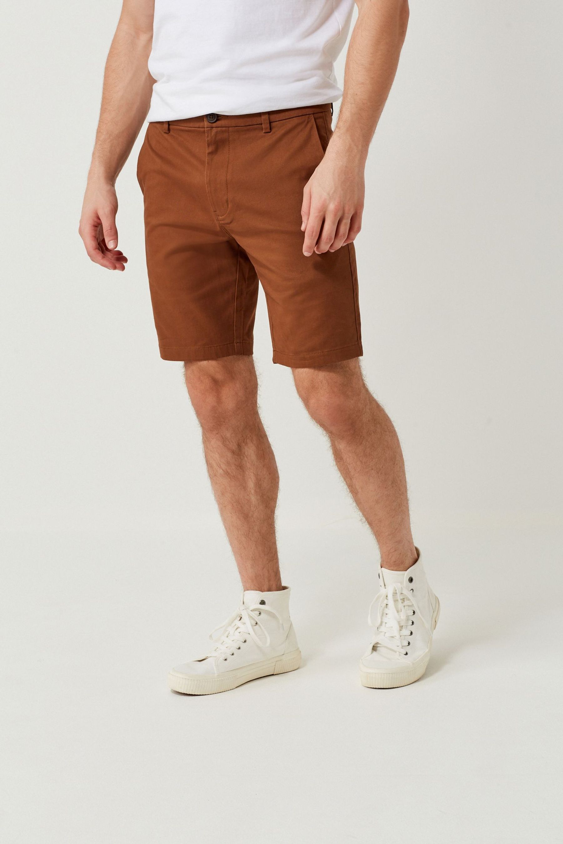 Stretch Chino Shorts Slim Fit