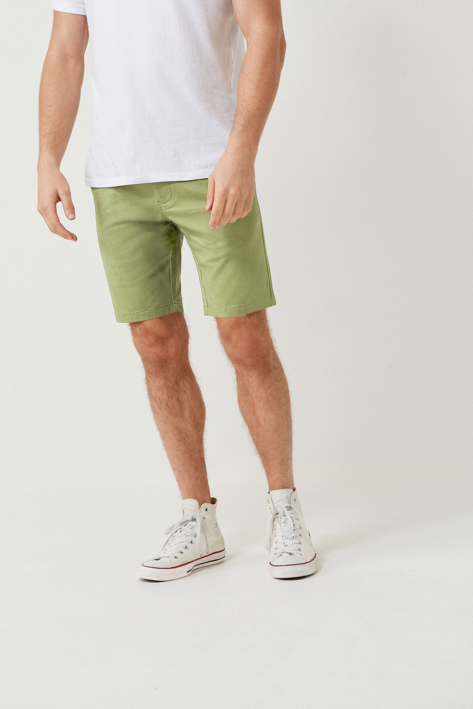 Stretch Chino Shorts Slim Fit