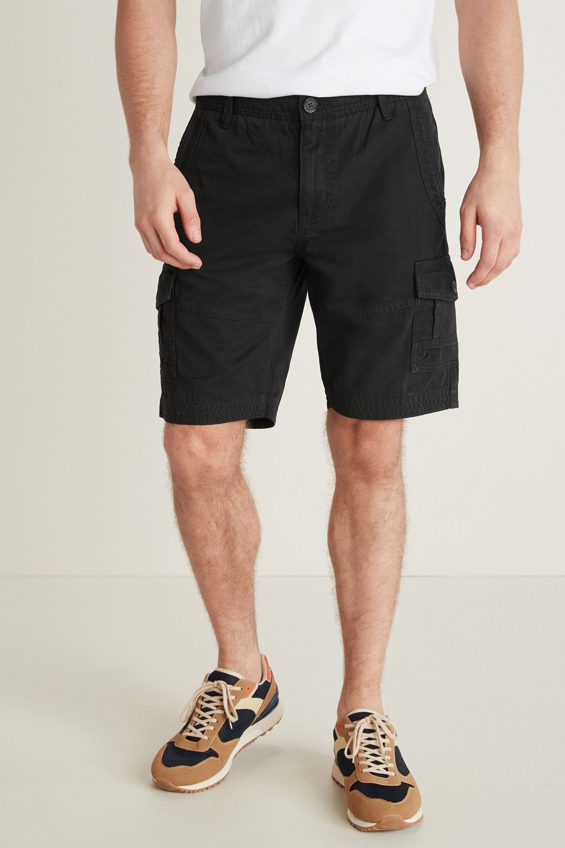 Premium Laundered Cargo Shorts Regular Length