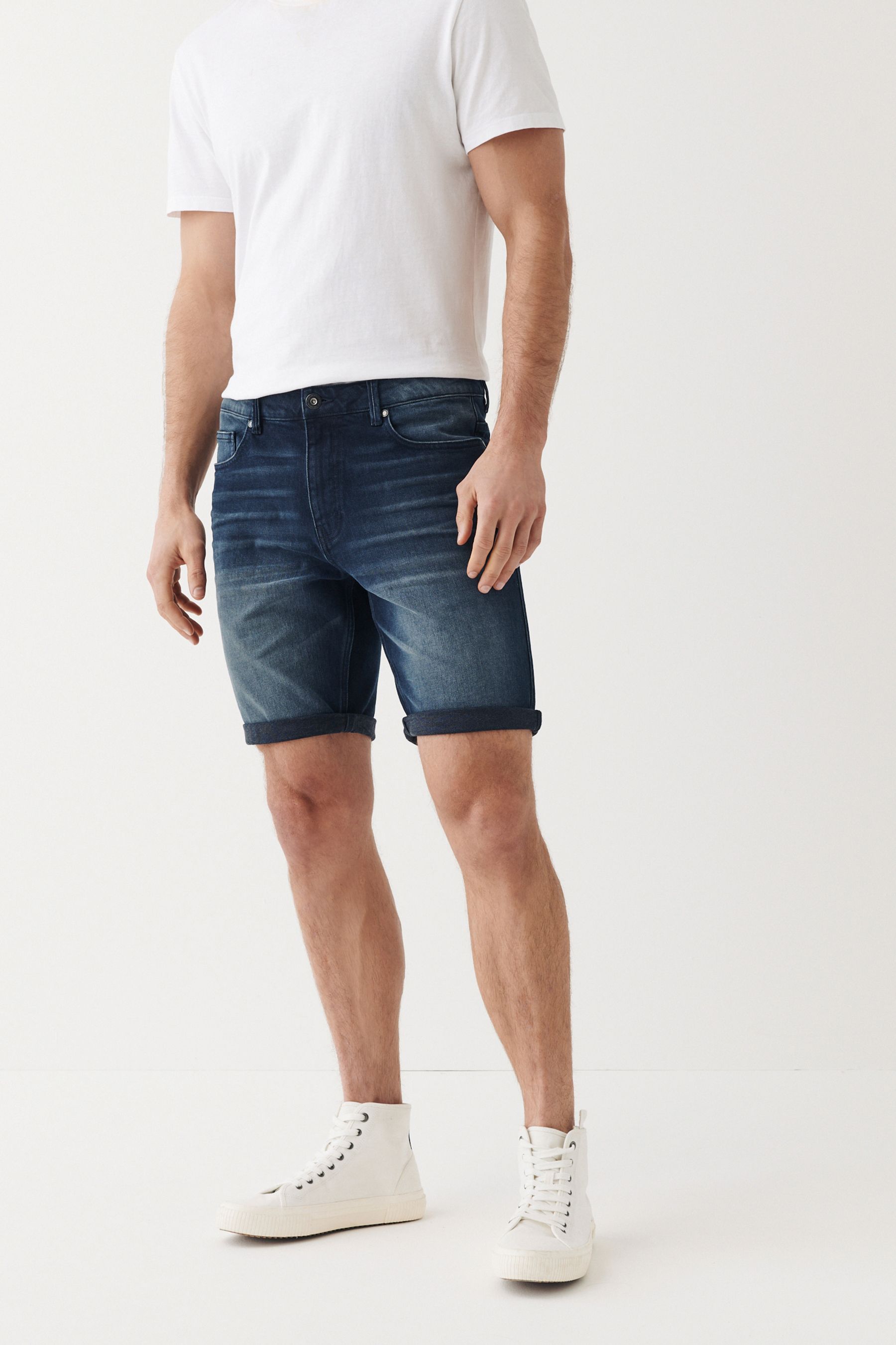 Denim Shorts Slim Fit