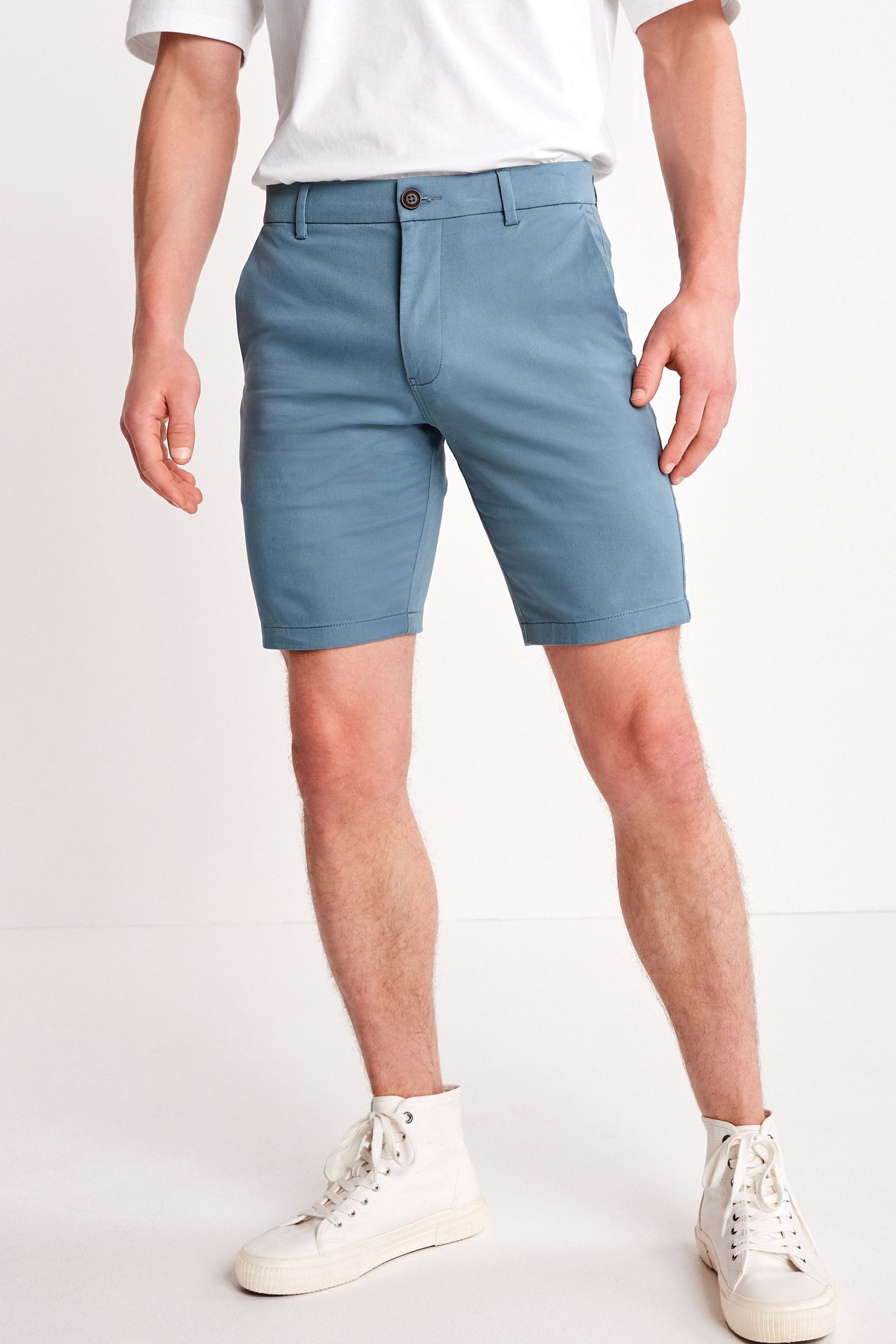 Stretch Chino Shorts Slim Fit