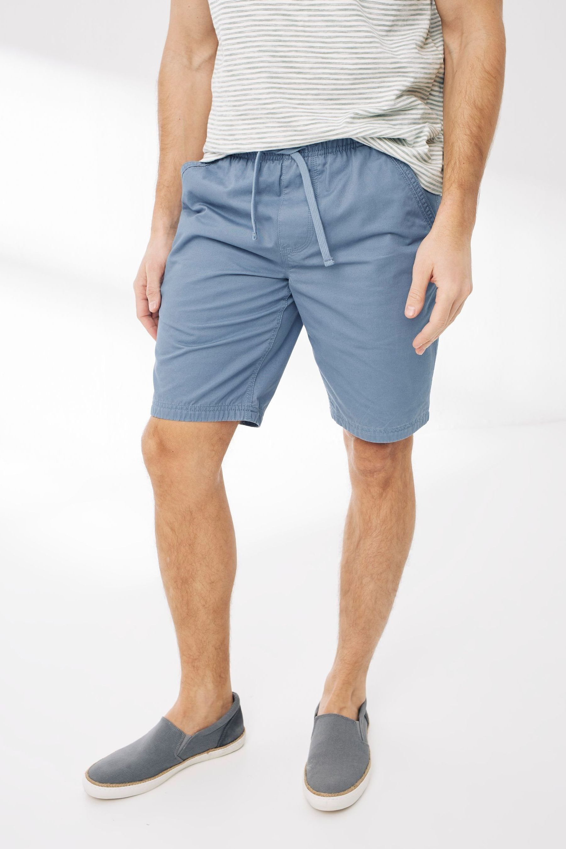 FatFace Mens Blue Seaton Pull On Shorts