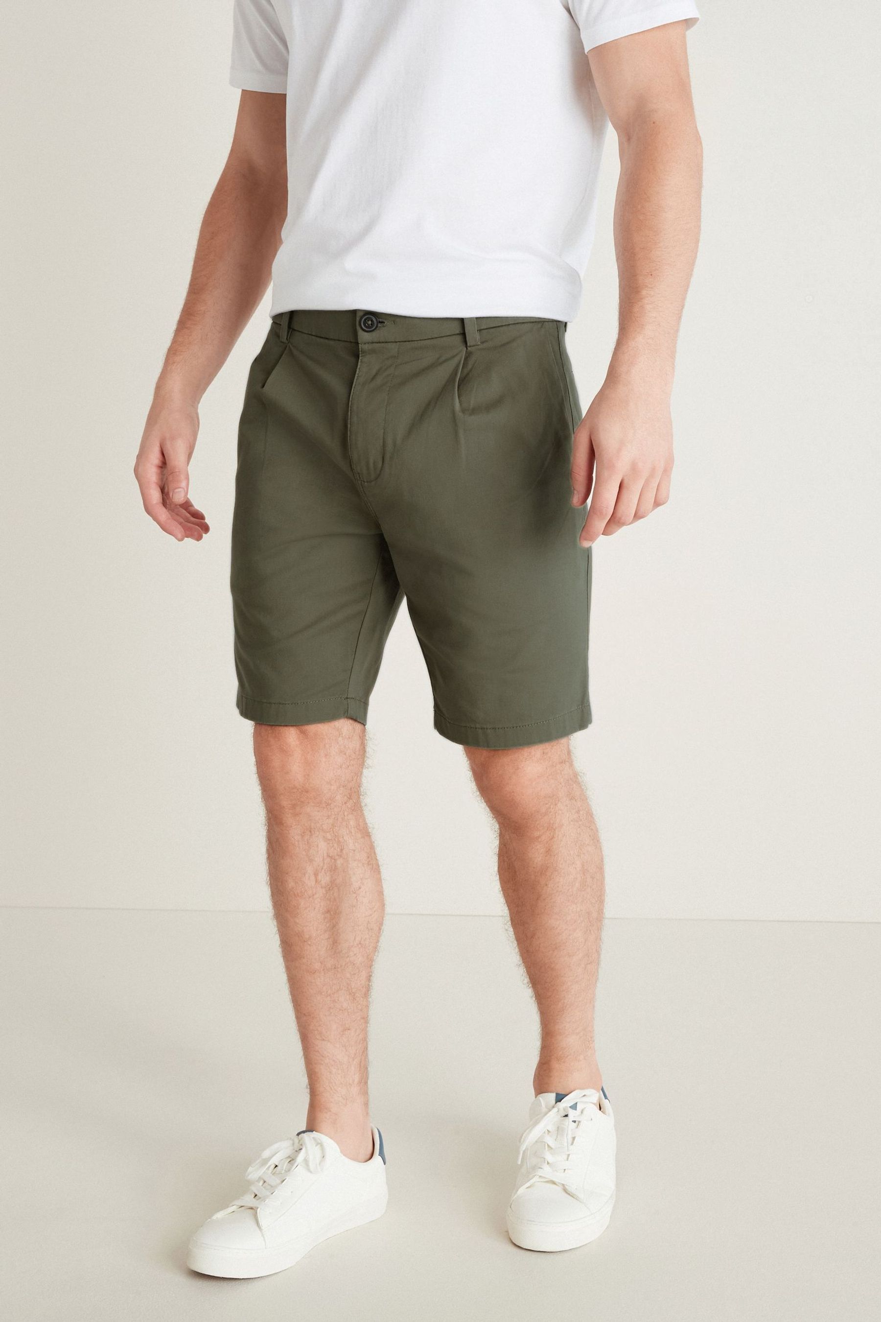 Stretch Chino Shorts Slim Fit