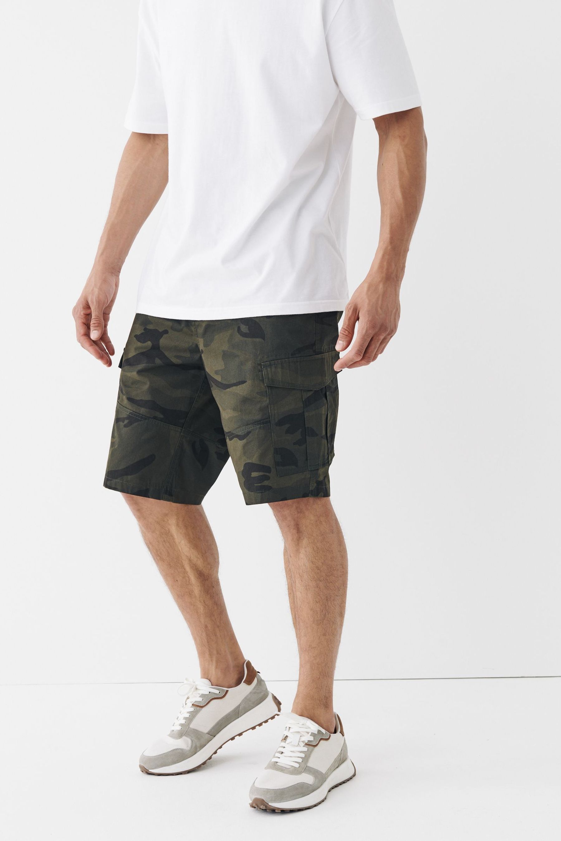 Cotton Cargo Shorts