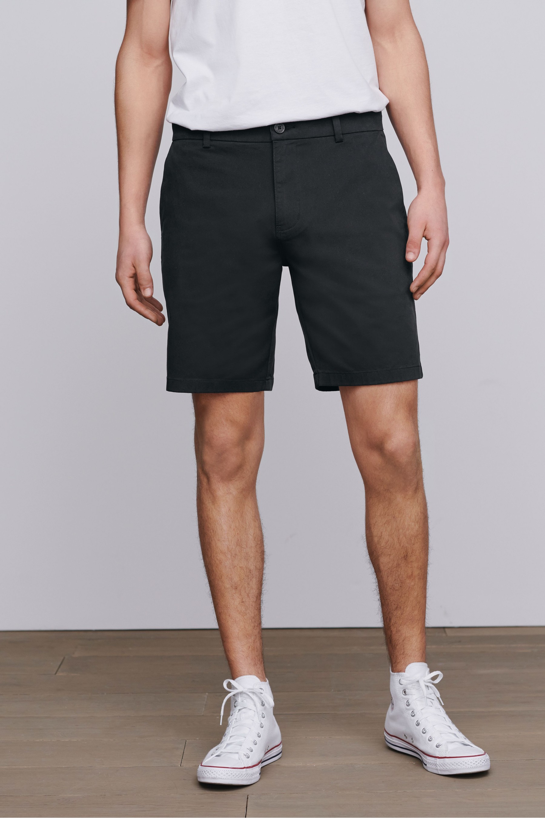 Stretch Chino Shorts Straight Fit