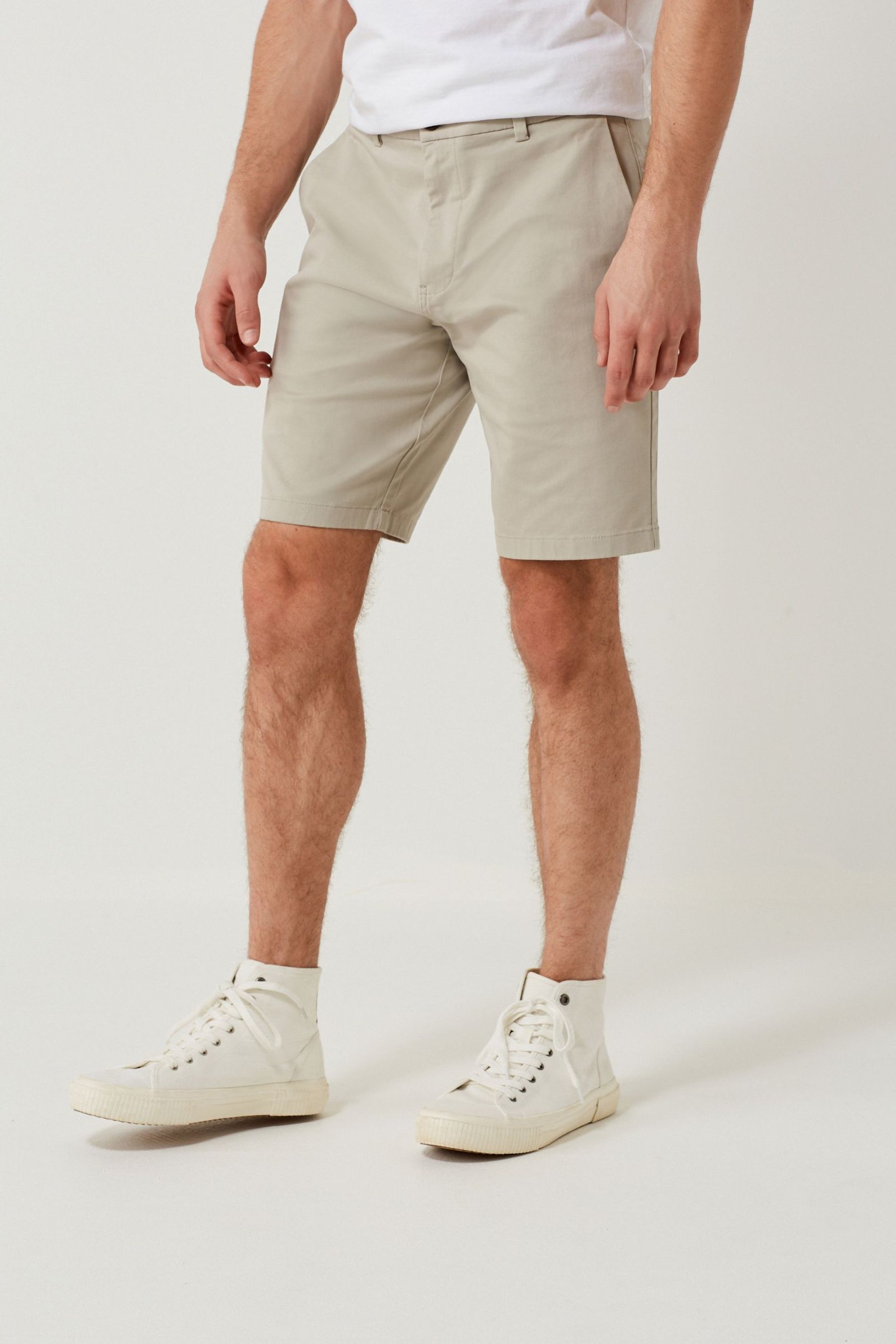 Stretch Chino Shorts Straight Fit