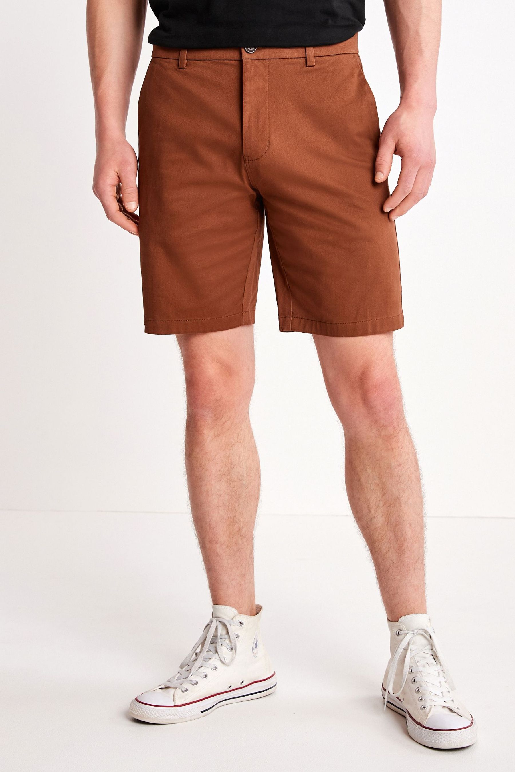 Stretch Chino Shorts Straight Fit