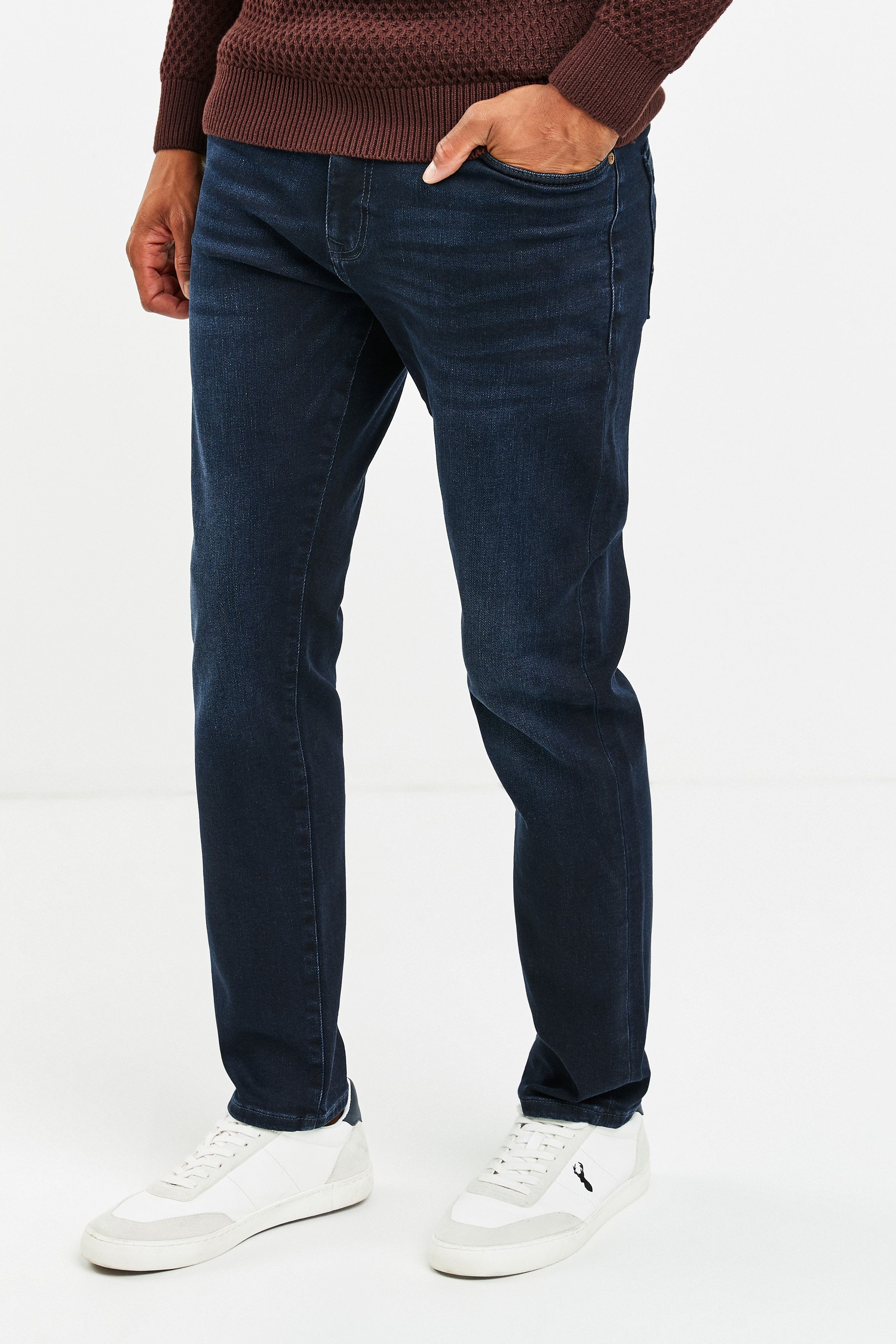 Belted Jeans Slim Fit