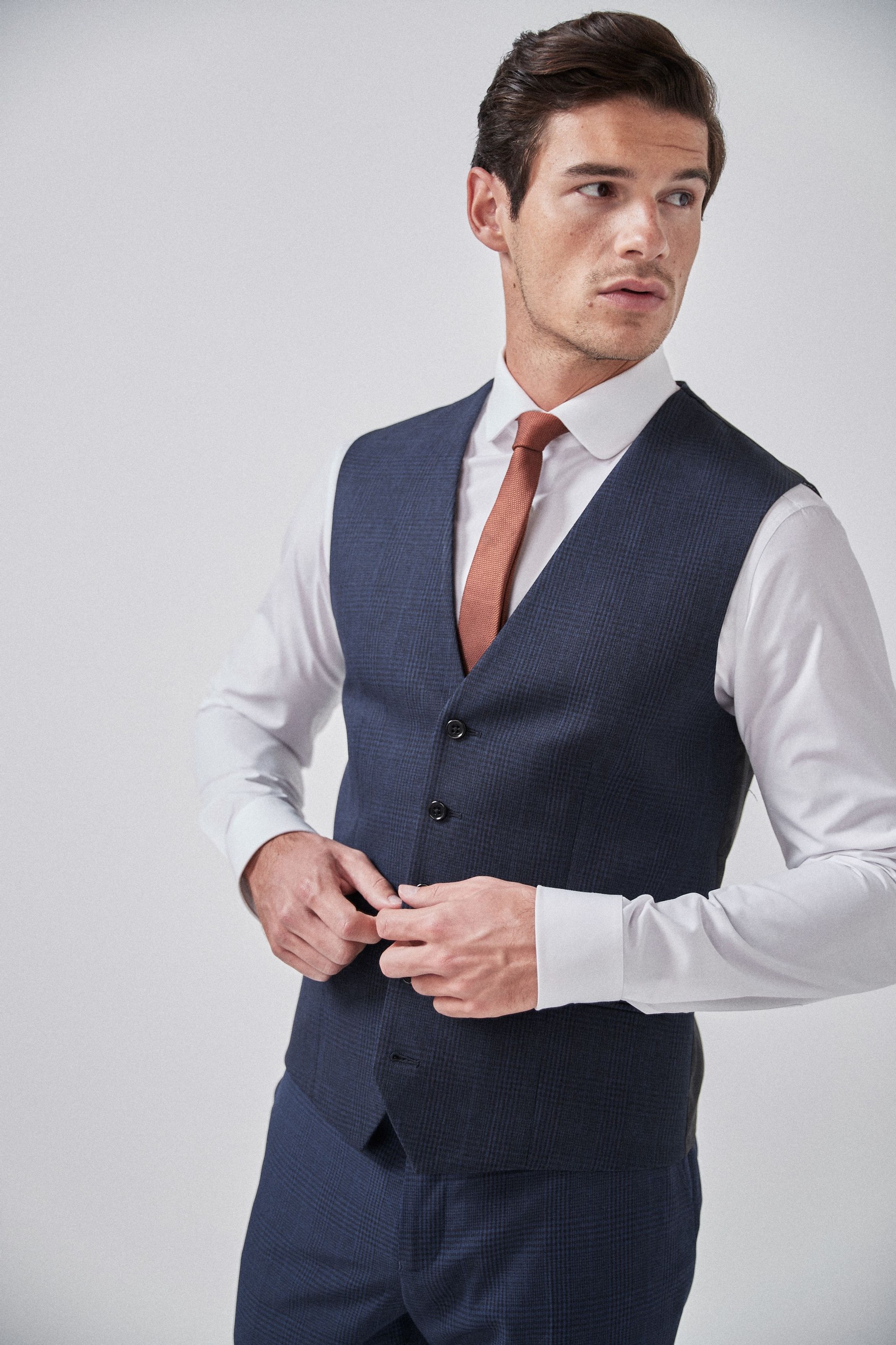 Check Suit: Waistcoat