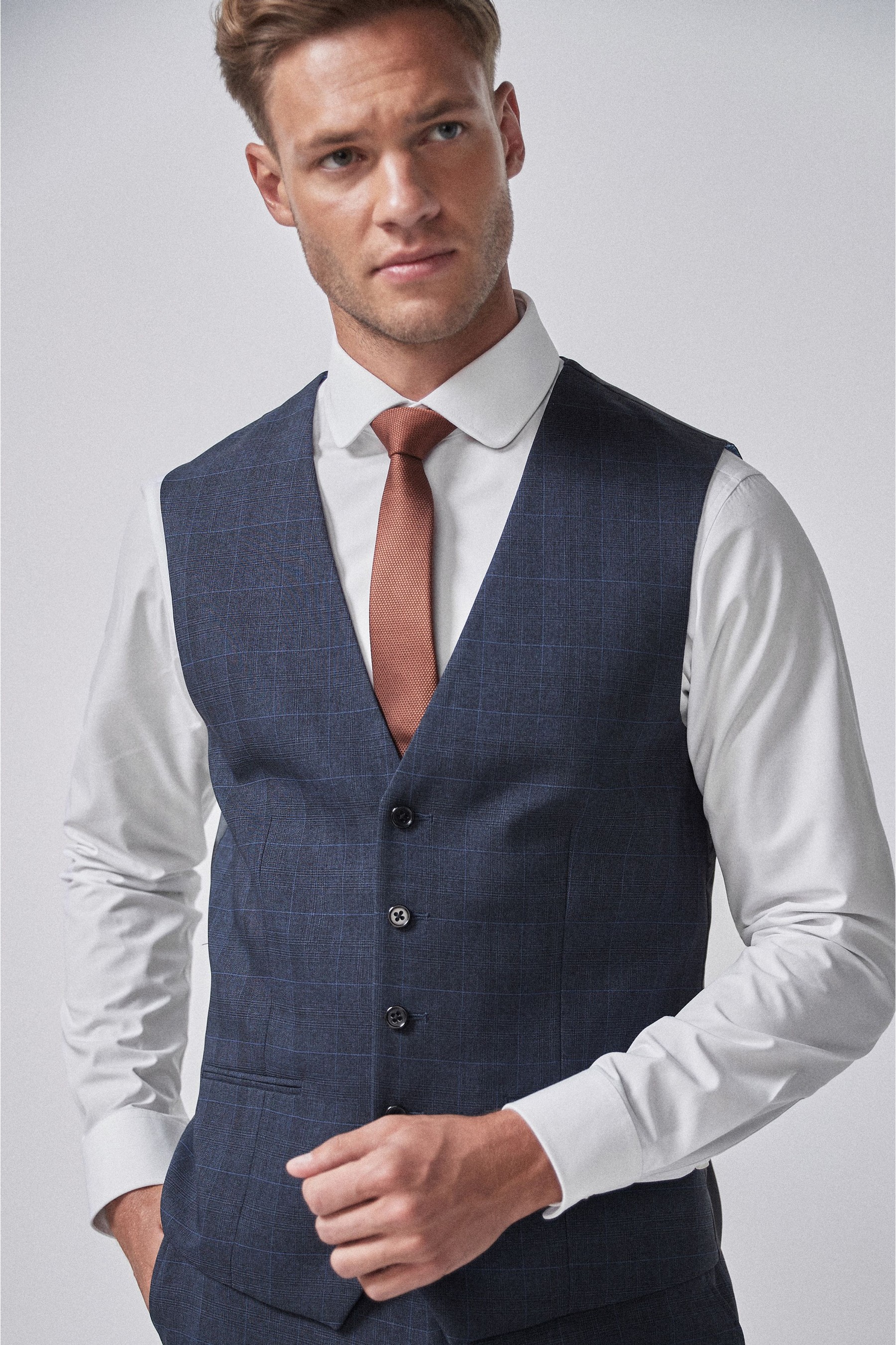 Check Suit: Waistcoat