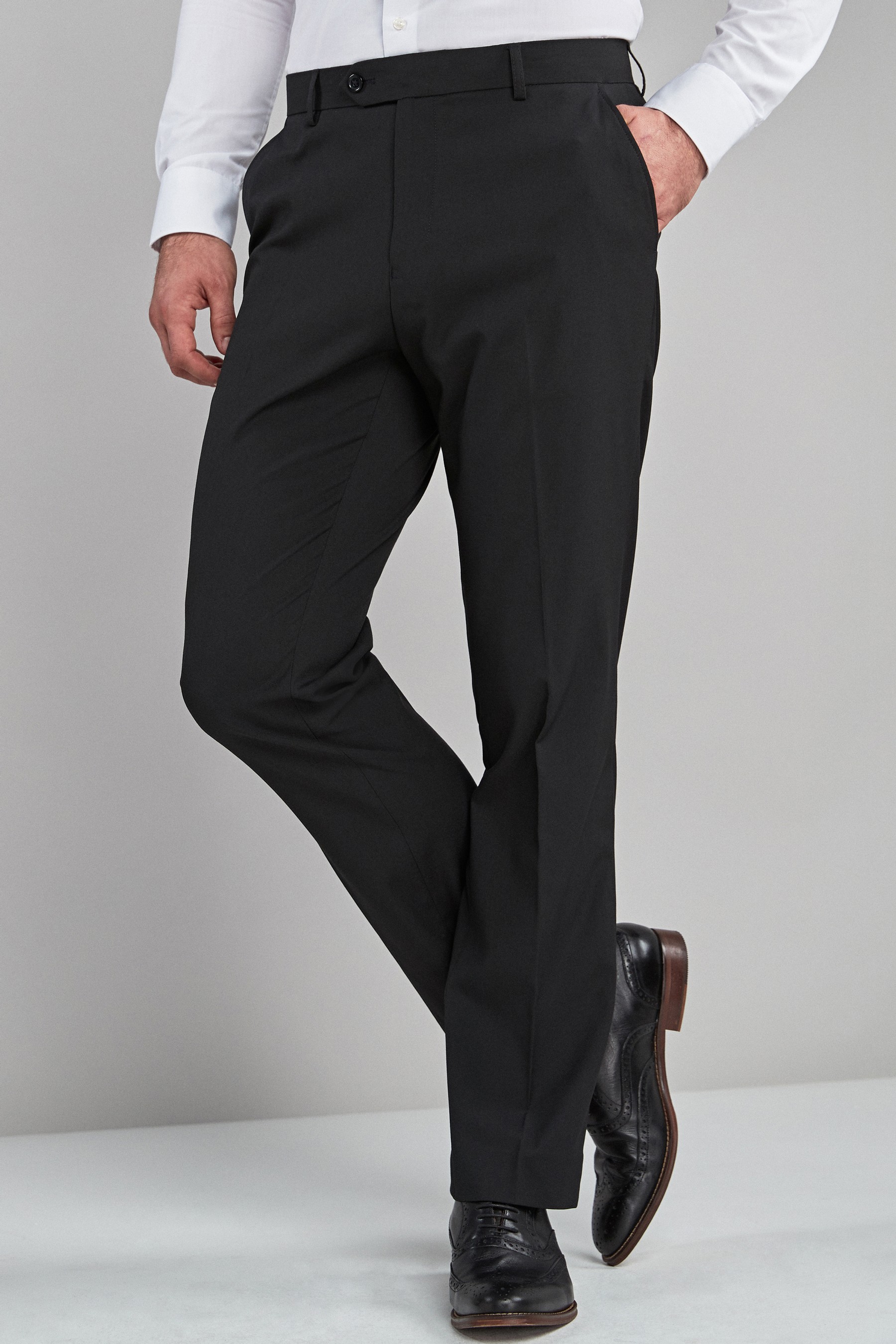 Stretch Formal Trousers Regular Fit