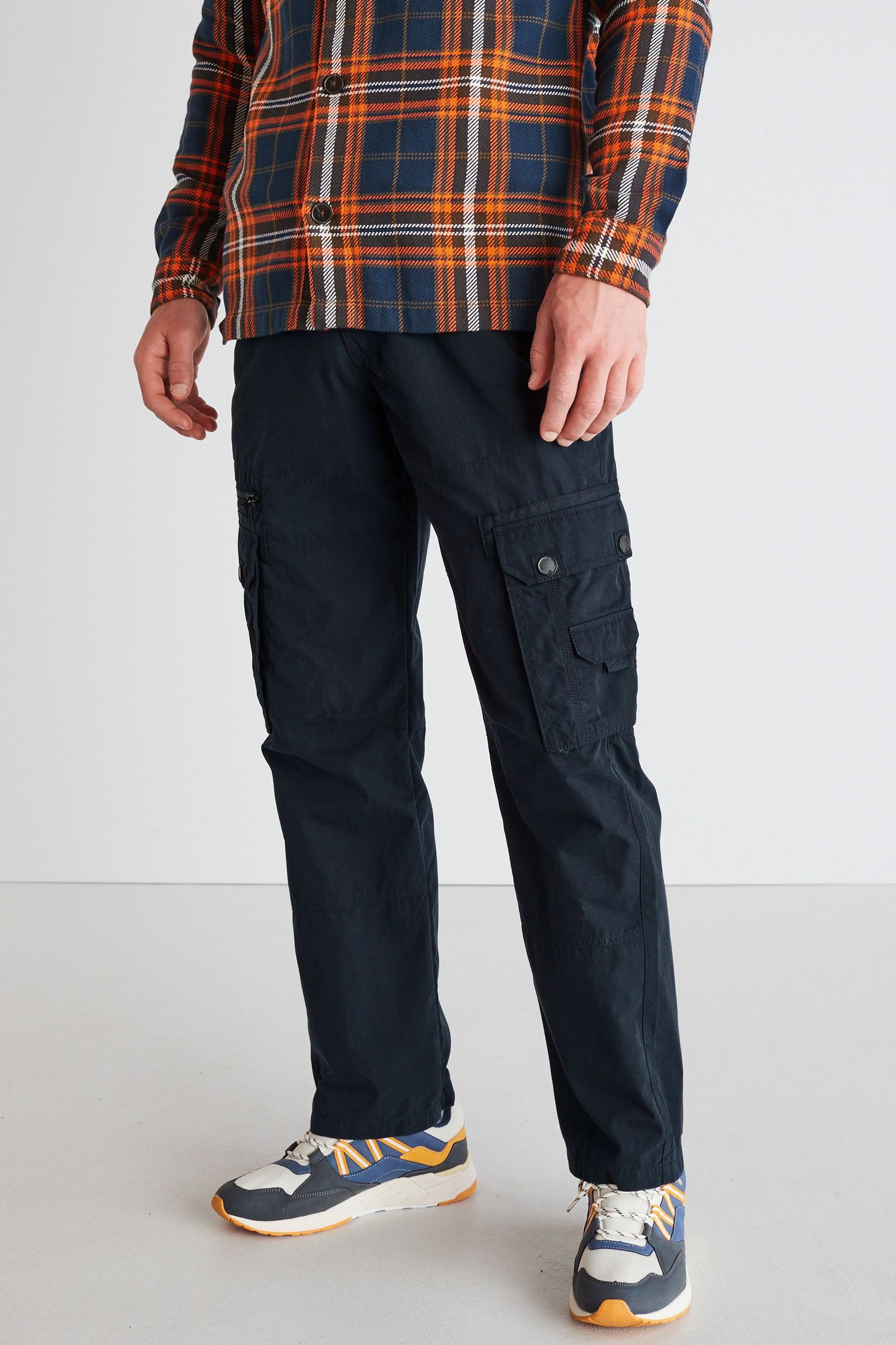 Belted Tech Cargo Trousers