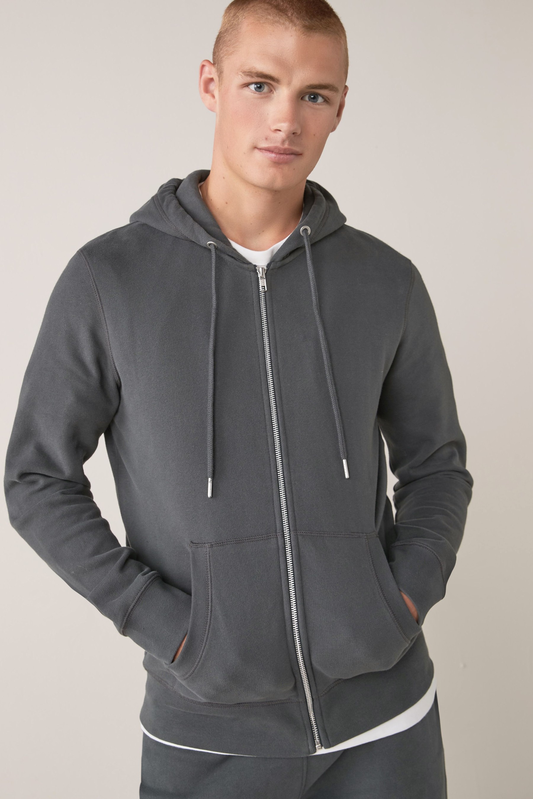 Hoodie Zip Through Hoodie