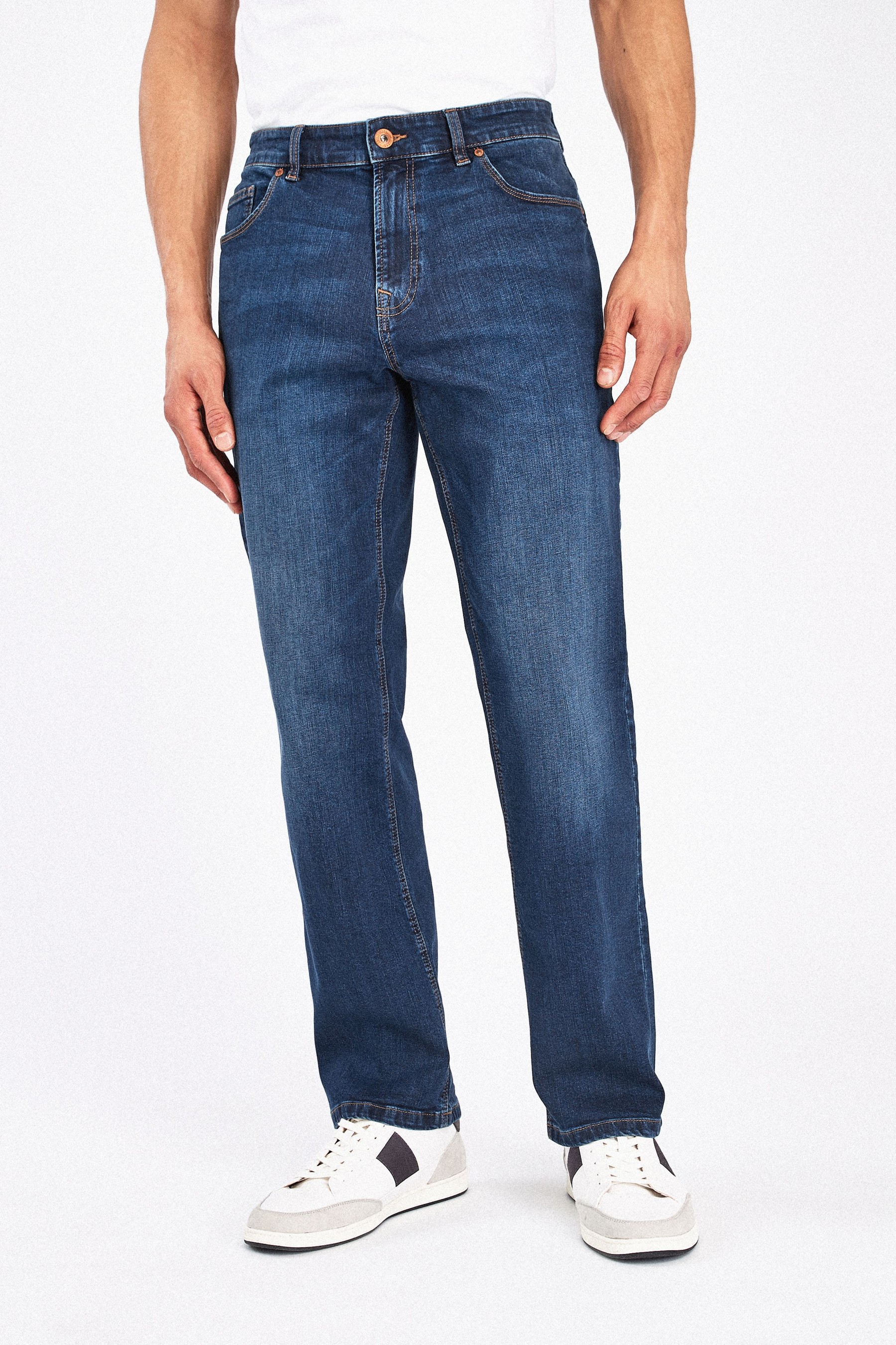 Essential Stretch Jeans Relaxed Fit