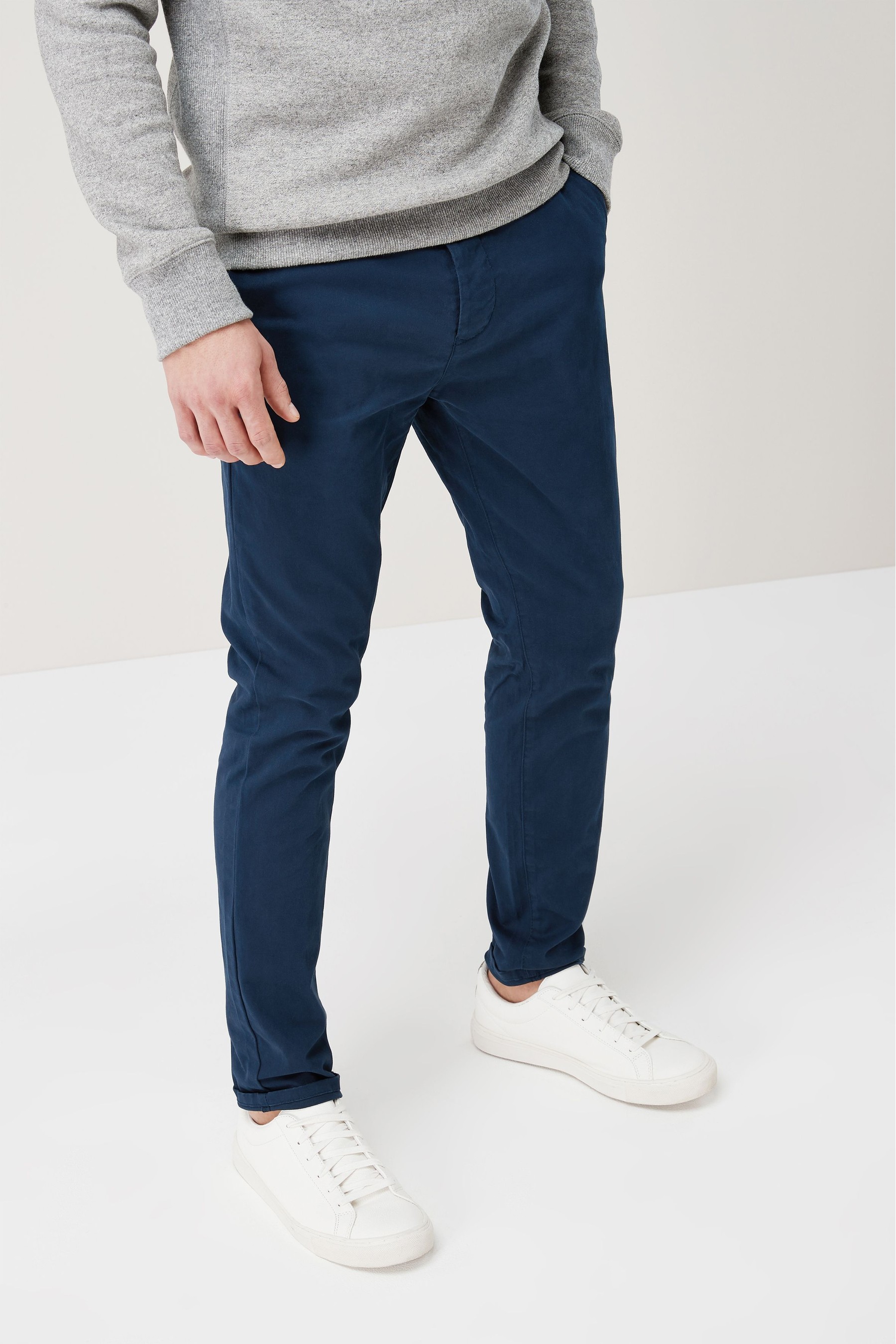 Stretch Chino Trousers Skinny Fit