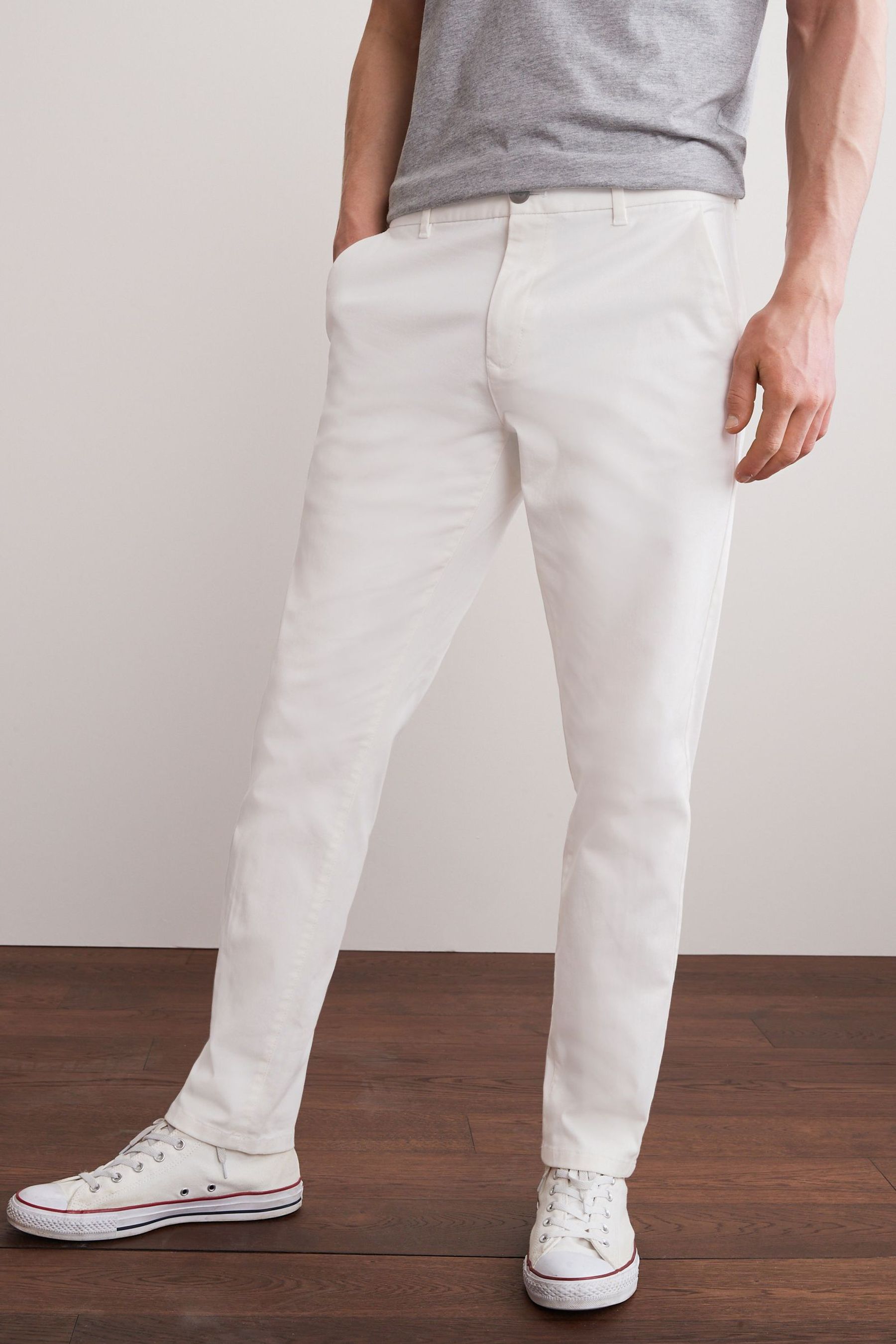 Stretch Chino Trousers Skinny Fit