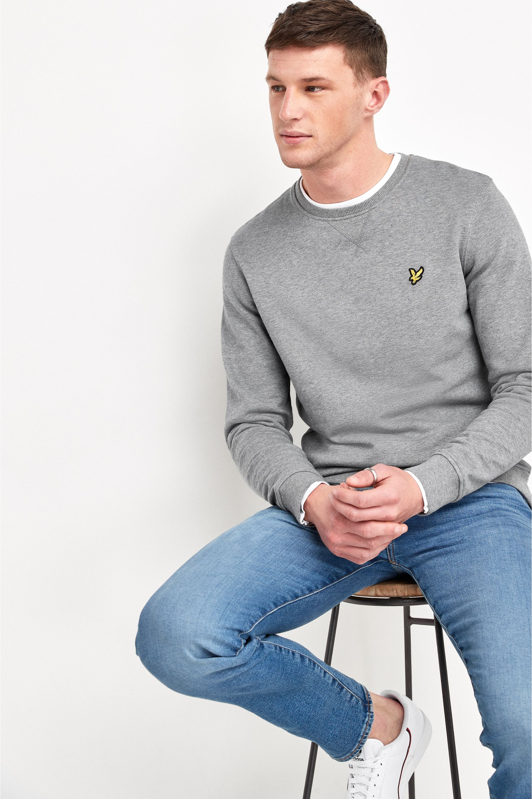 سويت شيرت برقبة مستديرة من Lyle & Scott