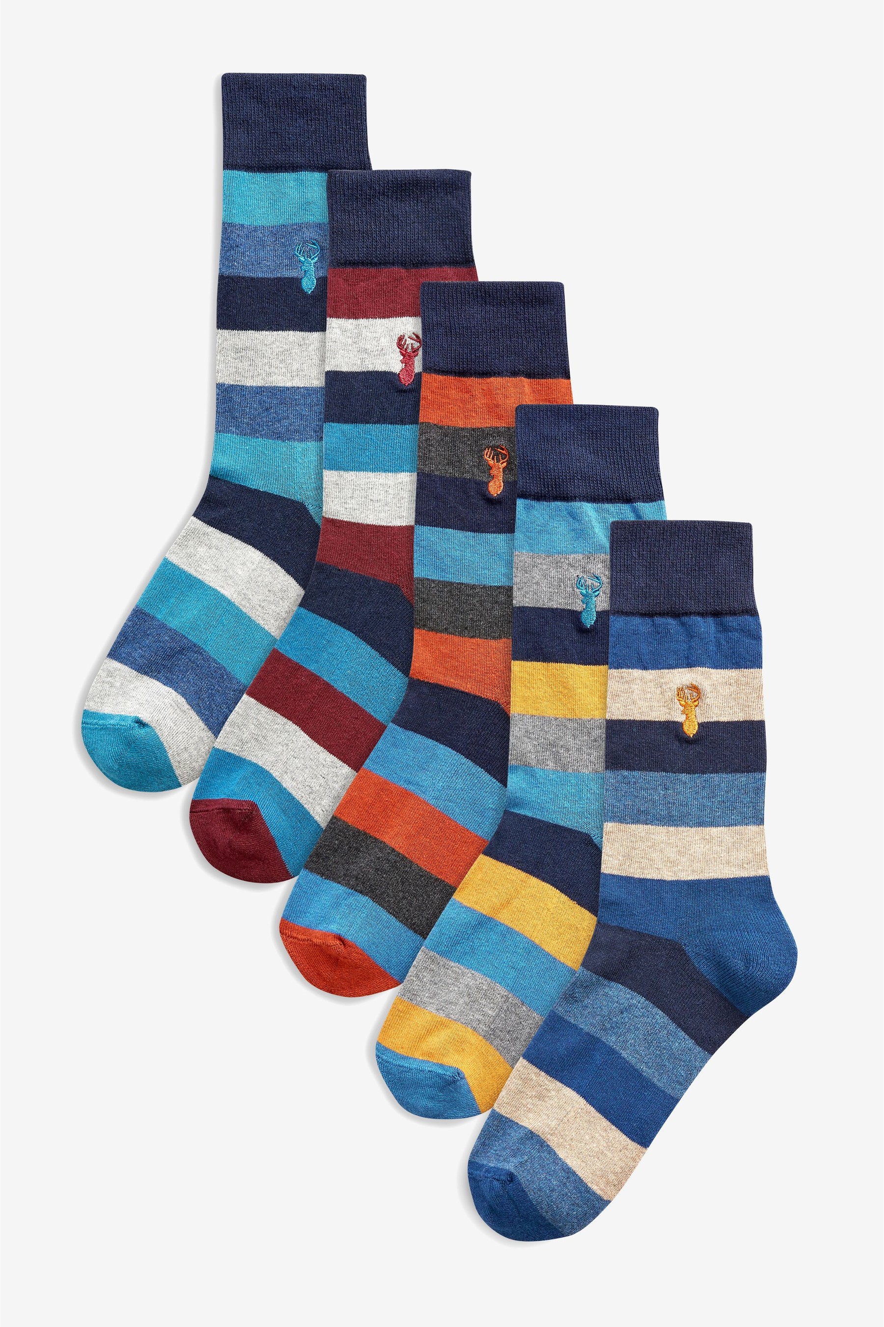 Cushioned Sole Socks 5 Pack