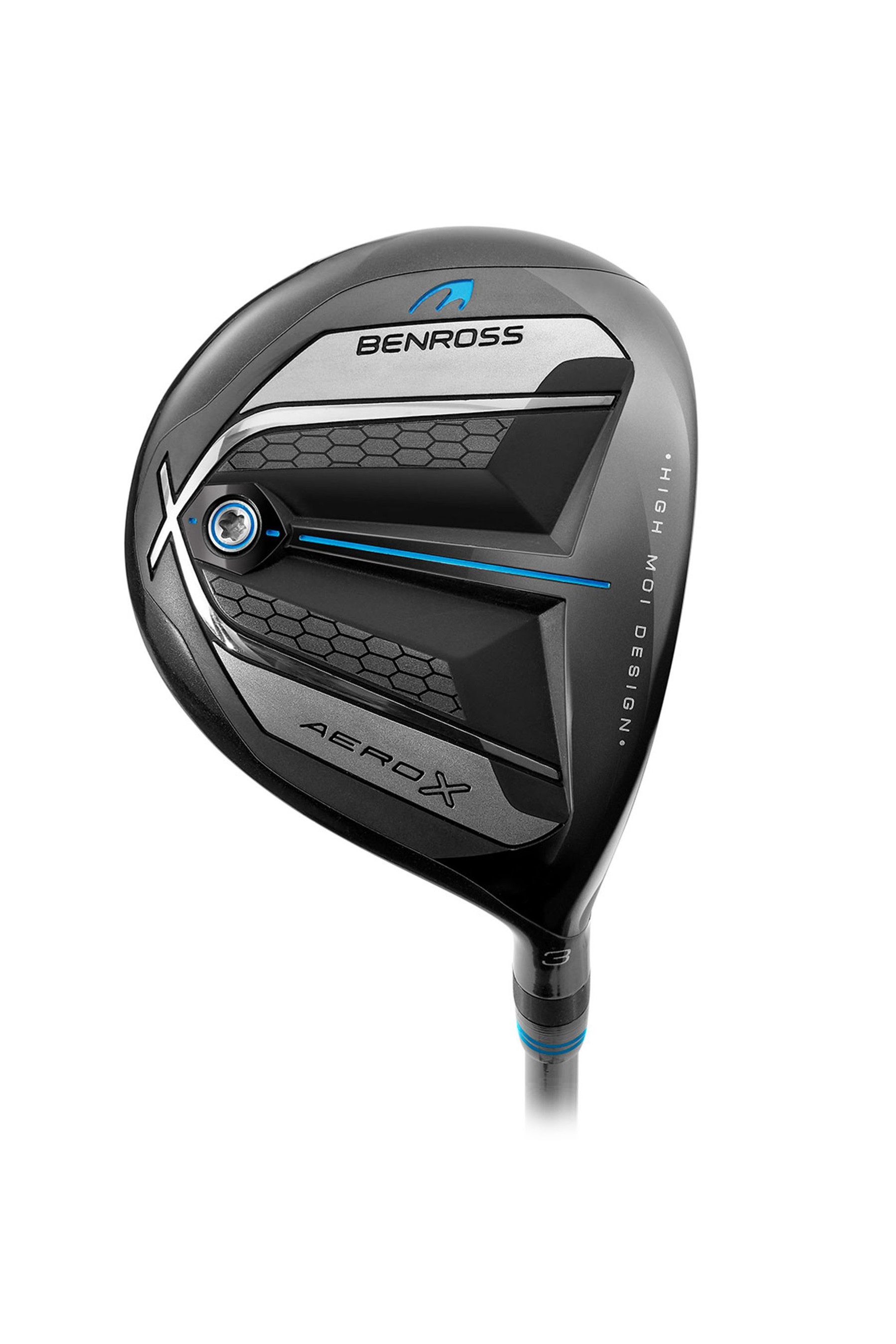 Benross Aero X Fairway Wood, Male, right hand, 15°, vista pro, regular