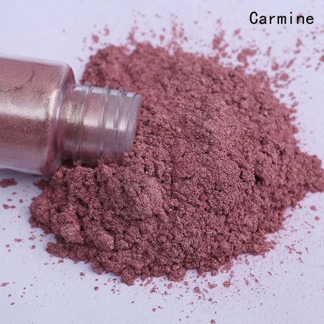 10g Mica Powder Epoxy Resin Dye Pearl Pigment Natural Mineral Mica Handmade Soap Coloring Powder for Cosmetic Soap Making