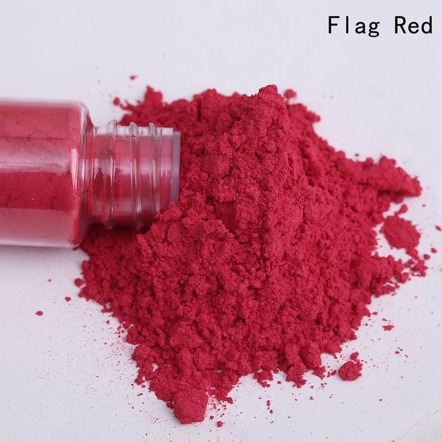 Colorful pearl mica pigment powder for nails glitter art, soap making epoxy resin eyeshadow lipstick car paint