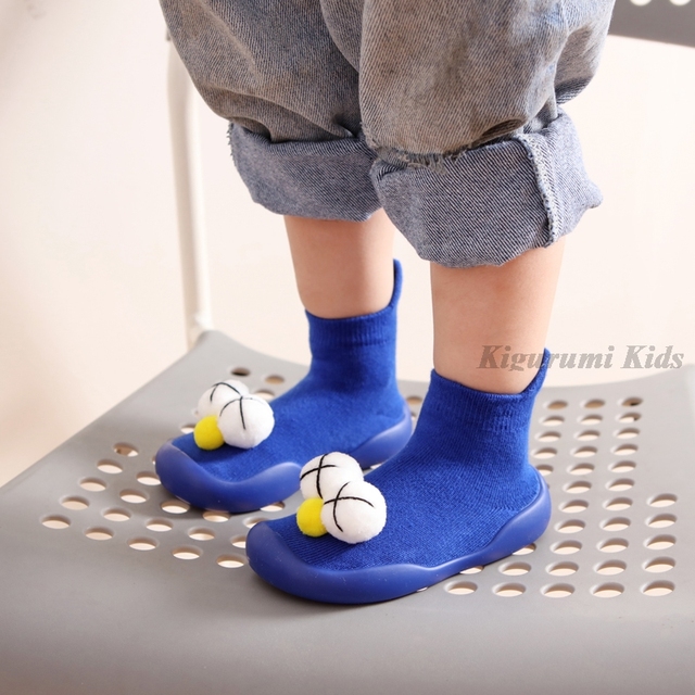 Baby First Shoes Baby Girls Newborn Knitwear Socks Warm Infant Winter Shoes Fox Rabbit Cartoon Kids Boy Casual Shoes 2021