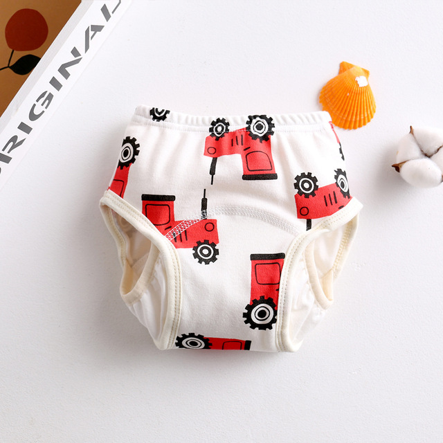 Cotton Reusable Baby Diapers Cute Waterproof Training Pants Panties Washable Underwear Infant Cloth Diapers Baby Diaper Diapers