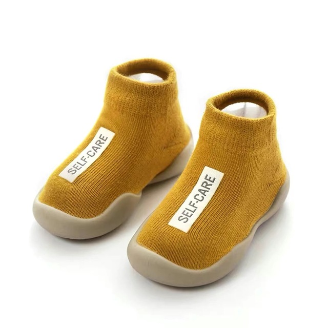 Cute Baby Anti-Slip Frist Walkers Cartoon Newborn Baby Girls Boys Anti-Slip Socks Slippers Boots Shoes Suitable for Baby Toddler