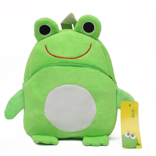 Baby Plush Backpack Cute Kindergarten Backpacks For Kids Boy Girl 3D Cartoon Animal Baby Bags 0-4 Years Children Book Bag