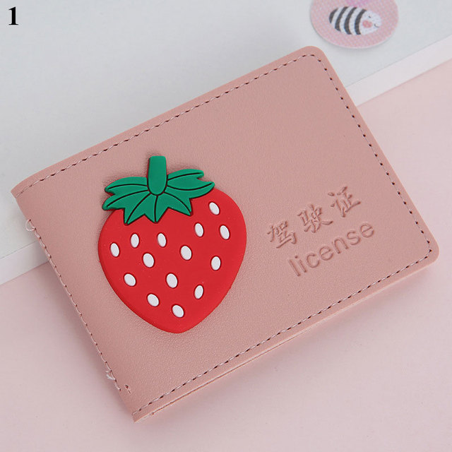 New Premium Personal Card Holder Hard Driver's License Card Small Business Document Holder Business Folder Wallet Credit Card Holder