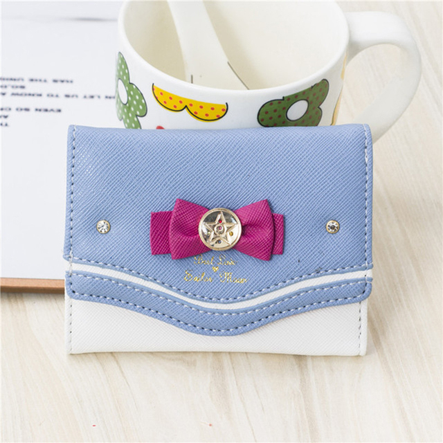 Japanese sailor moon make up bag leather cosmetic storage bag cute cartoon large capacity cosmetic bag