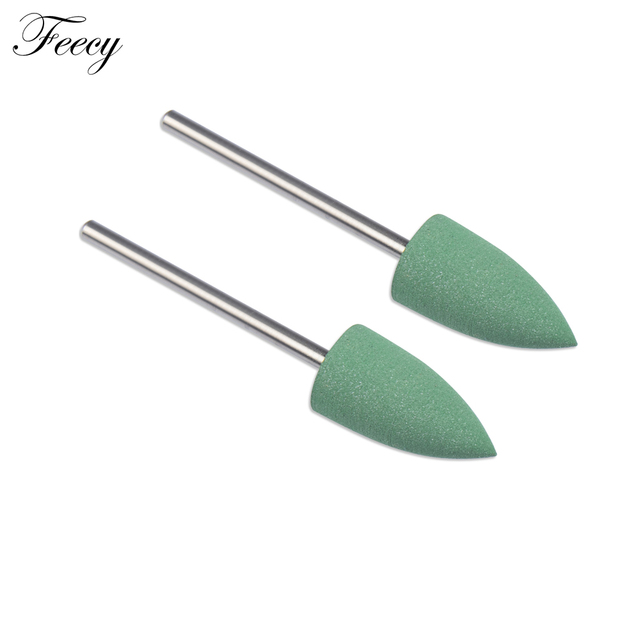 Rubber Silicone Milling Cutter for Manicure Stones Nail Drill Bit Machine Manicure Accessories Nail Buffer Polisher Grinder Tool