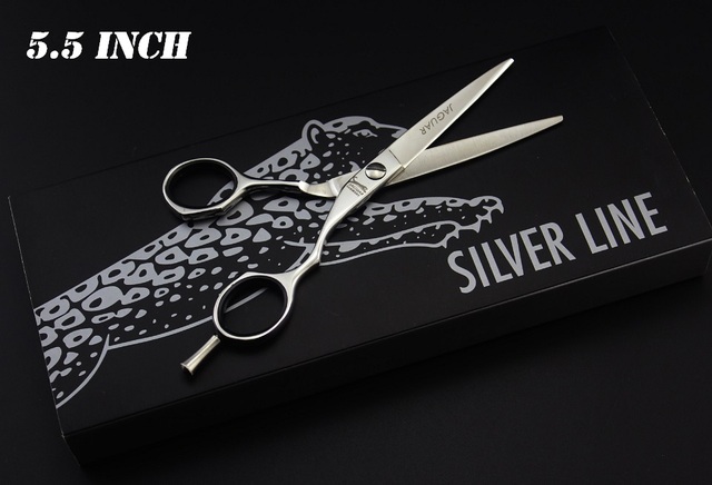 4.5 & 5.0 & 5.5 & 6.0 & 6.5 inch cutting thinning set hair scissors high quality professional hairdressing scissors salons hairdressing shears