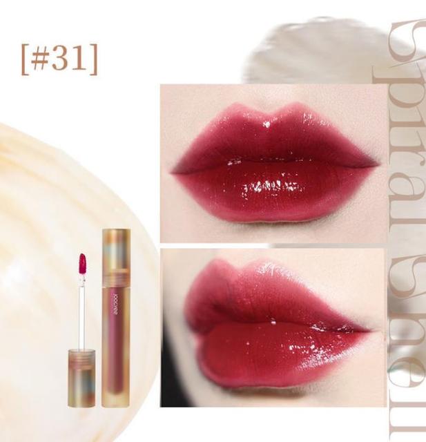 Joocyee Lip Gloss Mirror Effect Women Beauty Cosmetic Lip Glaze Moisturizing Moisturizing Nourishing Lipstick Waterproof