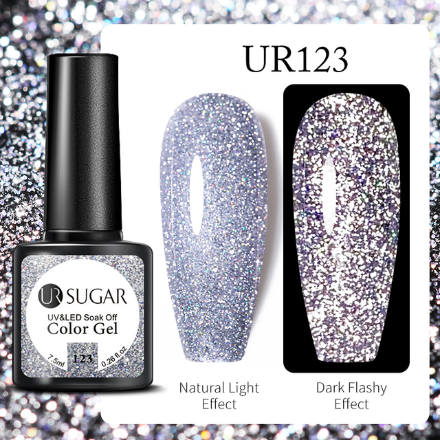 UR Sugar Milky White Gel Gel Polish 7.5ml Soak Off UV Gel Nail Polish Varnish Semi Permanent Nail Art UV LED Varnish