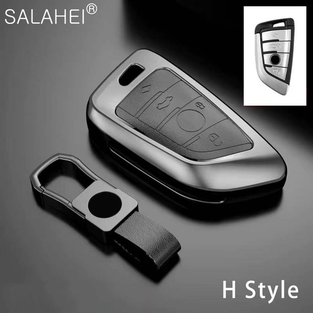 Zinc Alloy Car Key Case Cover For BMW X1 X3 X4 X5 F15 X6 F16 G30 7 Series G11 F48 F39 520 525 G20 118i 218i 320i Car Accessories