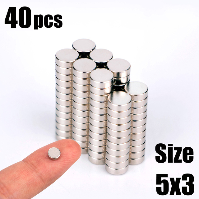 20 50 100pcs 5x2 6x1 6x2 4x2 Neodymium Magnet NdFeB Round Super Strong Permanent Magnetic imanes Disc 4x1 5x3