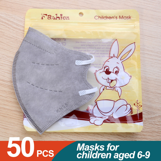 قناع FFP2 للأطفال بعمر 6-9 أعوام ffp2 mascarillas niños KN95 masque enfant قناع وجه للأطفال mascarilla fpp2 homology ada ffp2fan fp3