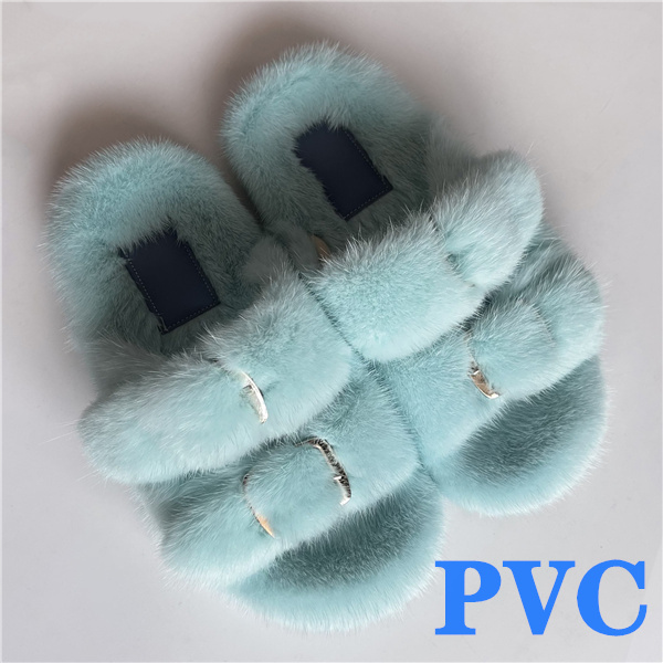 100% Genuine Mink Fur European Luxury Slippers Winter Indoor Slippers Women Slippers Women Slippers