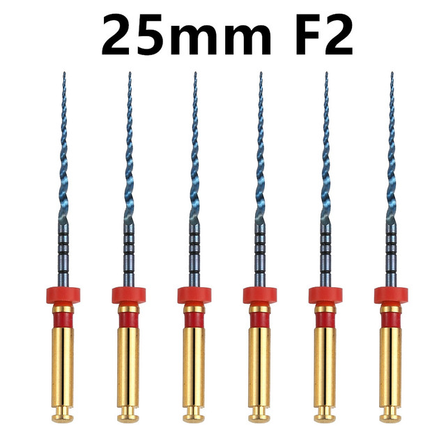 Dental Heat Activated Files Blue Endo Files Drive Use Rotary Files SX-F3 25mm For Root Canal Treatment