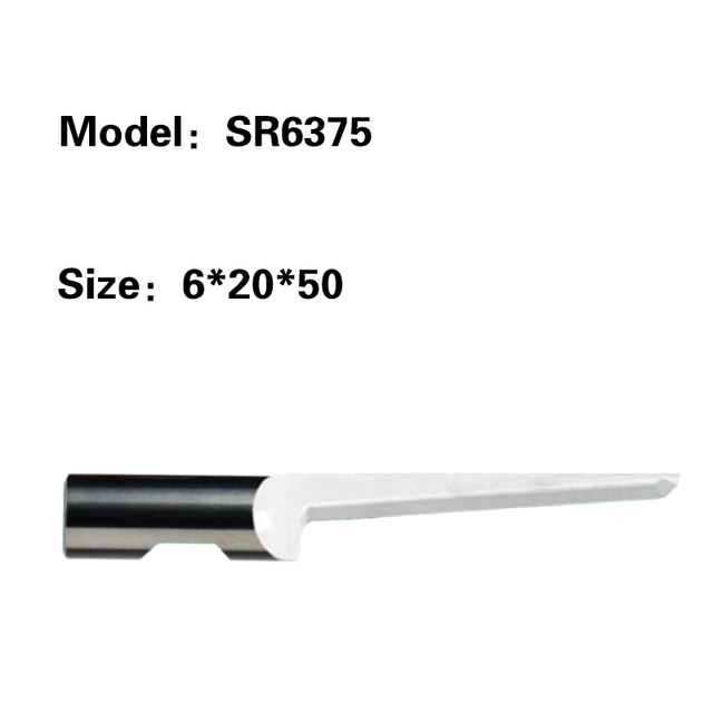 6mm Round Single Edge Tungsten Carbide Blades, ZUND, COMELZ, ATOM Cutter SR6303 SR6307 SR6310 SR6315 SR6316 SR6375