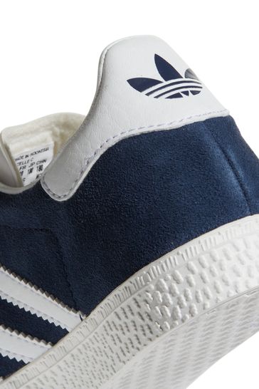 adidas Original Navy/White Gazelle Trainers