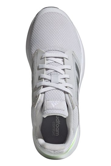 adidas White Galaxy 5 Trainers