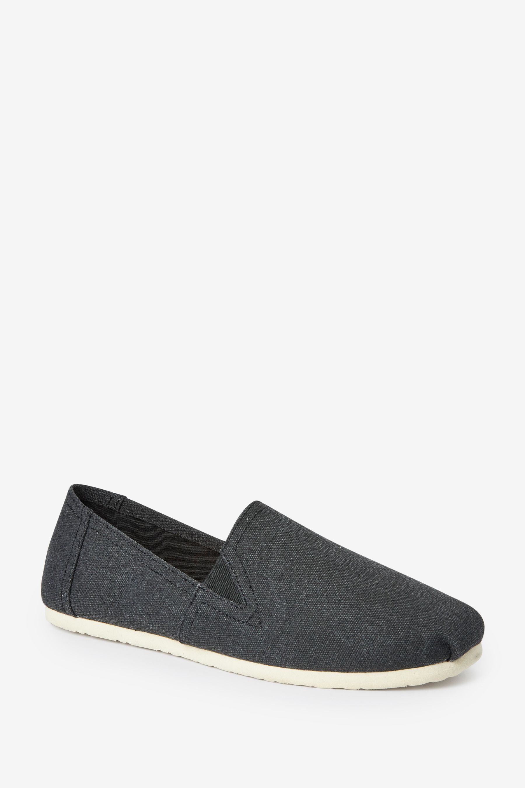 Canvas A-Line Slip-Ons