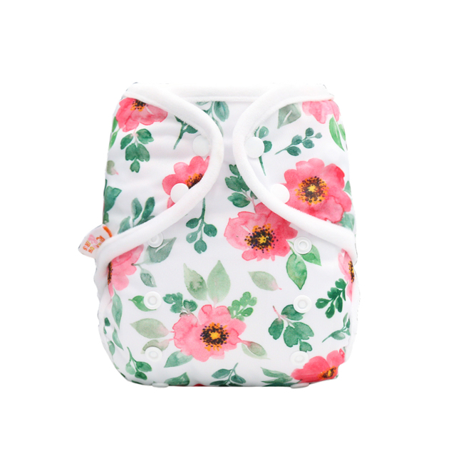 Rainbow Iris Rainbow Cloth Diaper Cover One Size Flat Fit All 3-15kg