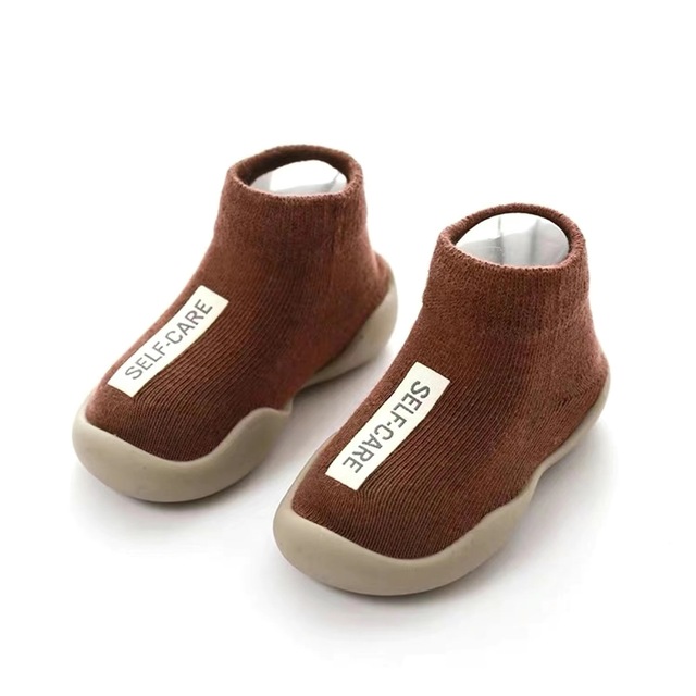 Cute Baby Anti-Slip Frist Walkers Cartoon Newborn Baby Girls Boys Anti-Slip Socks Slippers Boots Shoes Suitable for Baby Toddler