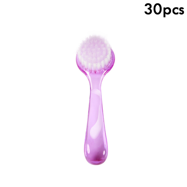 10/20/30/50pcs Plastic Nail Dust Cleaning Powder Brushes Removal Tools Dust Cleaner Nail Cleaning Brush Clean Tools Nail Brushes