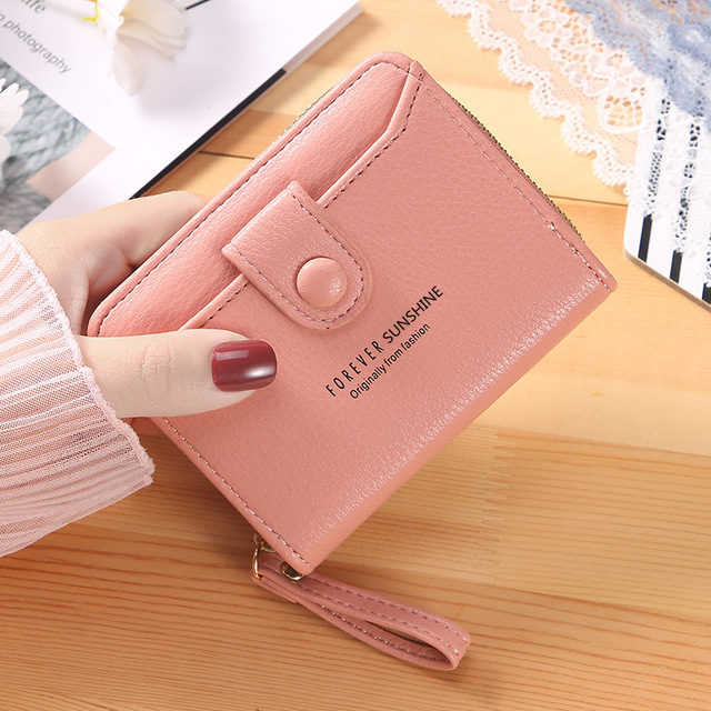 Wallet Women 2022 Lady Short Wallets Clutch Bag Money Small Purses Fold Leather Female Coin Purse Card Holder Carteira Feminina