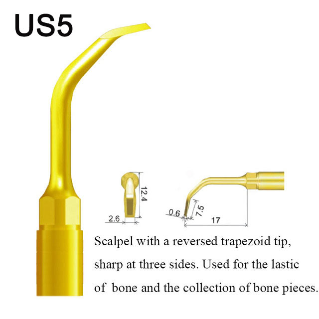 Vvteeth PiezoSurgery Tips for Mectron Woodpecker Dmetec NSK Orthopedic Cut Sinus Lift Dental Implant Handpiece Piezo Surgery